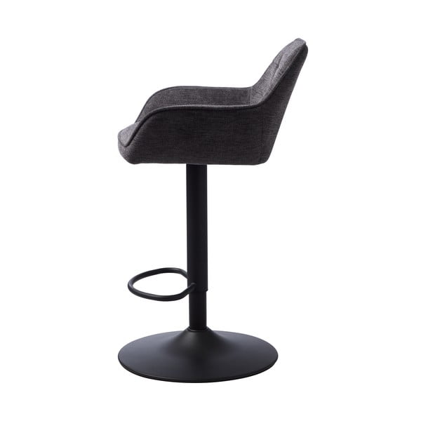 Sötétszürke állítható magasságú bárszék Nolan – Unique Furniture-image-2