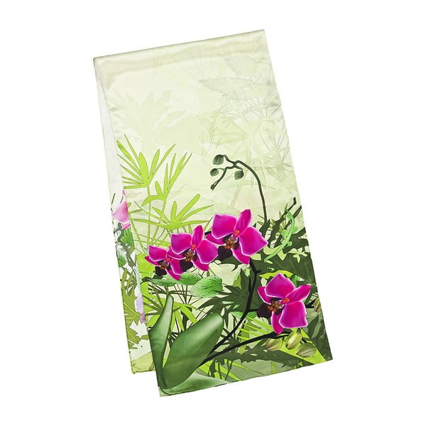 Orchids selyem szatén kendő - Von Lilienfeld