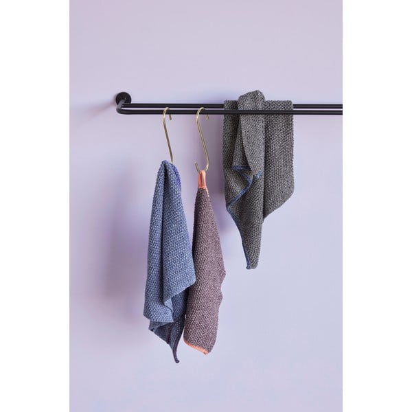 Rosa kék pamut konyharuha, 40 x 60 cm - Hübsch-image-1