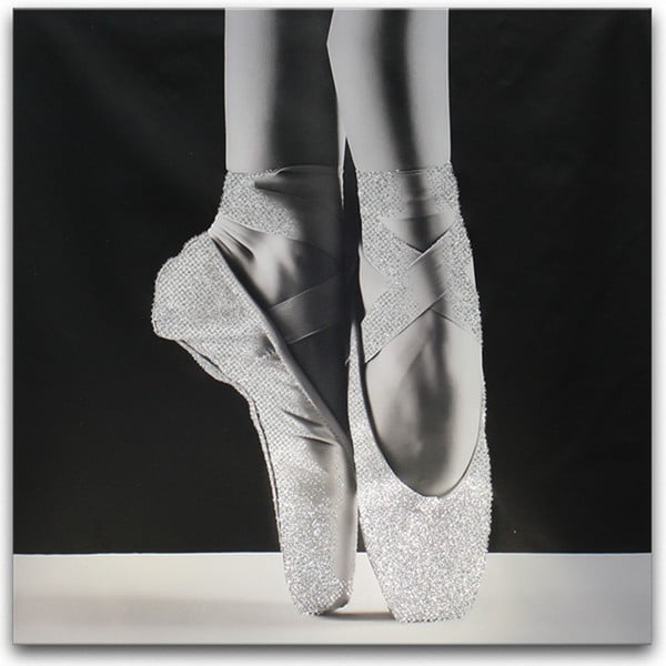 Canvas Glam Ballet Dancer fali kép, 60 x 60 cm - Styler