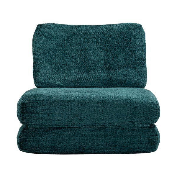 Kékeszöld kinyitható buklé fotel Faster – Mauro Ferretti-image-2