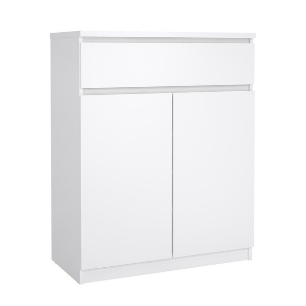 Fehér komód 80x100x40 cm Naia – Tvilum
