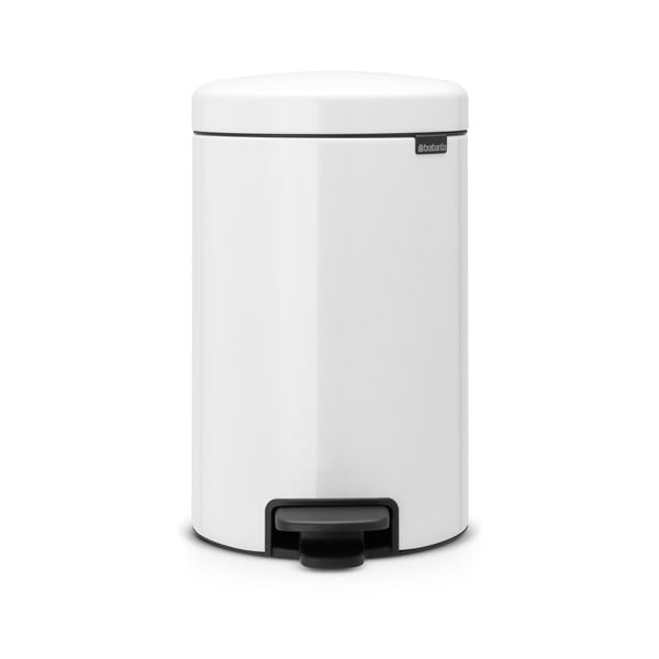 Fehér acél pedálos szemetes 12 l NewIcon – Brabantia-image-3