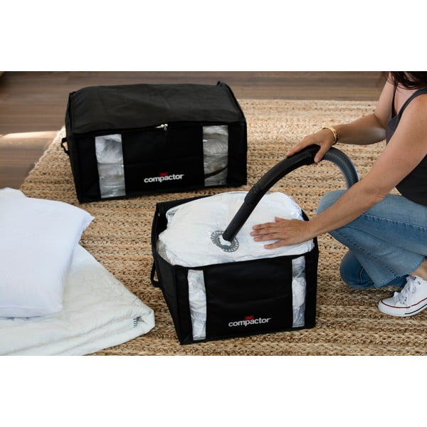 Black Edition fekete tároló vákuumos zsákkal, térfogat 210 l - Compactor-image-1