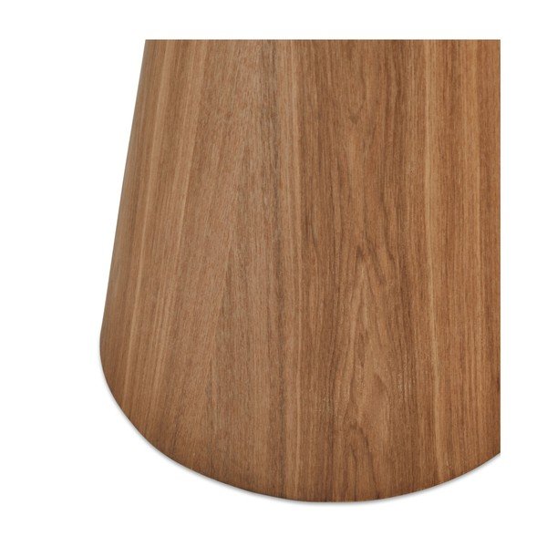 Natúr színű dohányzóasztal tölgyfa dekorral ø 45 cm Tango – Furnhouse-image-4