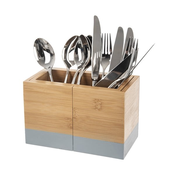 Bambusz konyhai eszköztartó állvány – Orion-image-2