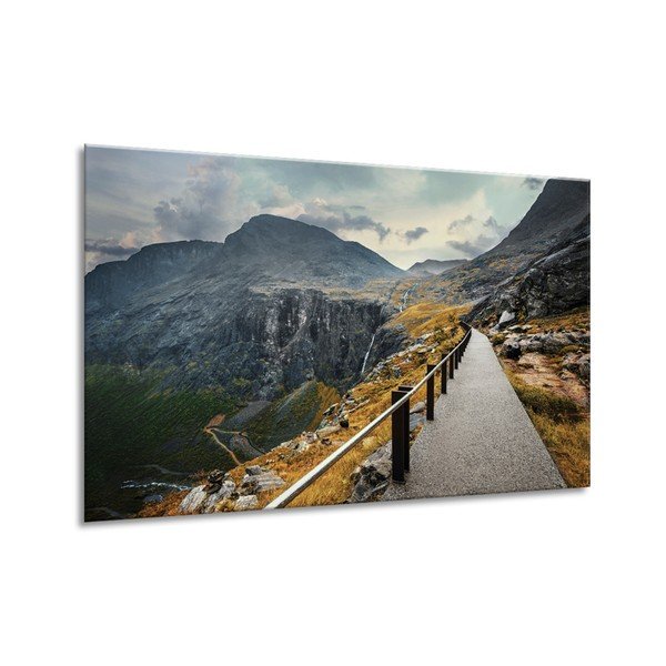 Glasspik Views Norway Mountains kép, 80 x 120 cm - Styler-image-1