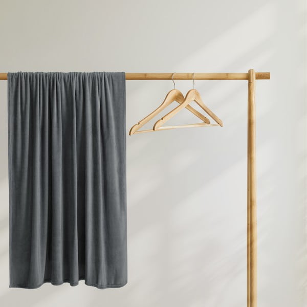 Mic sötétszürke mikroszálas takaró, 150 x 200 cm - DecoKing-image-4