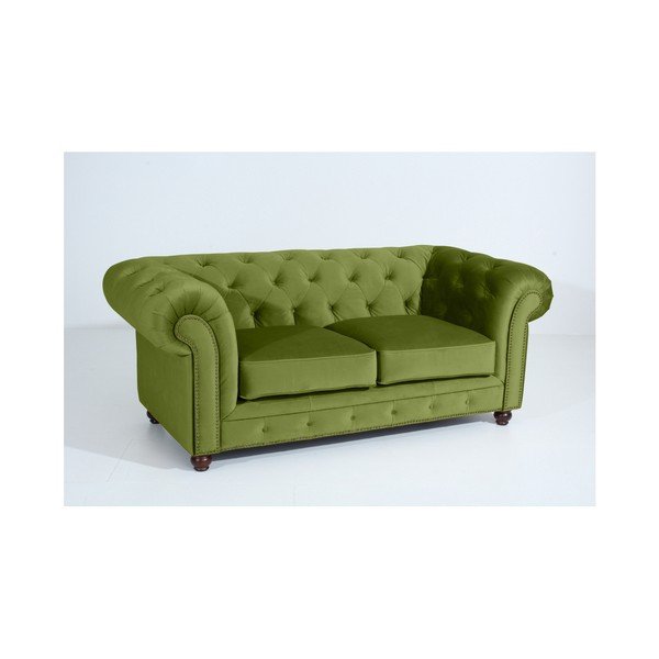 Orleans Velvet zöld kanapé, 196 cm - Max Winzer-image-3