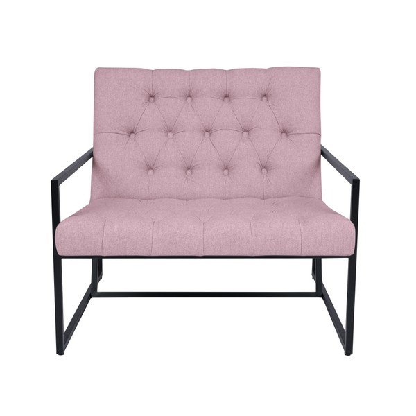 Aster világos rózsaszín fotel - Mazzini Sofas-image-4