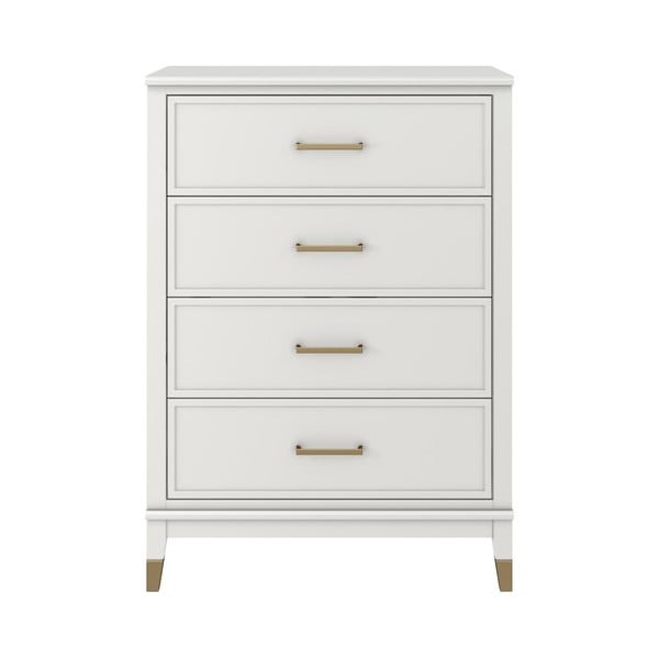 Westerleigh fehér komód, 75 x 106 cm - CosmoLiving by Cosmopolitan-image-4