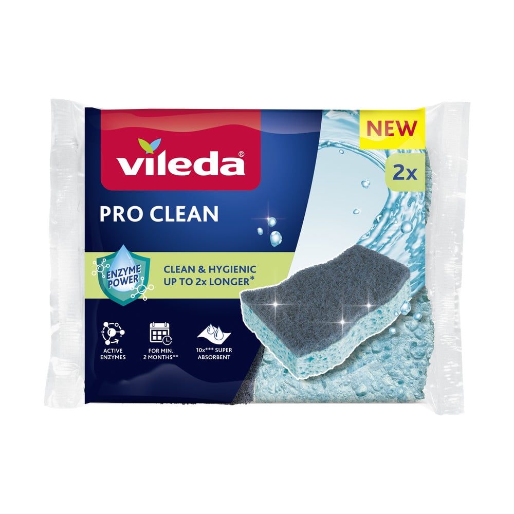 Mosogatószivacs szett 4 db-os Pro Clean  Vileda