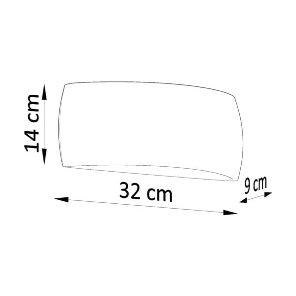 Palermo fehér falilámpa - Sollux-image-3