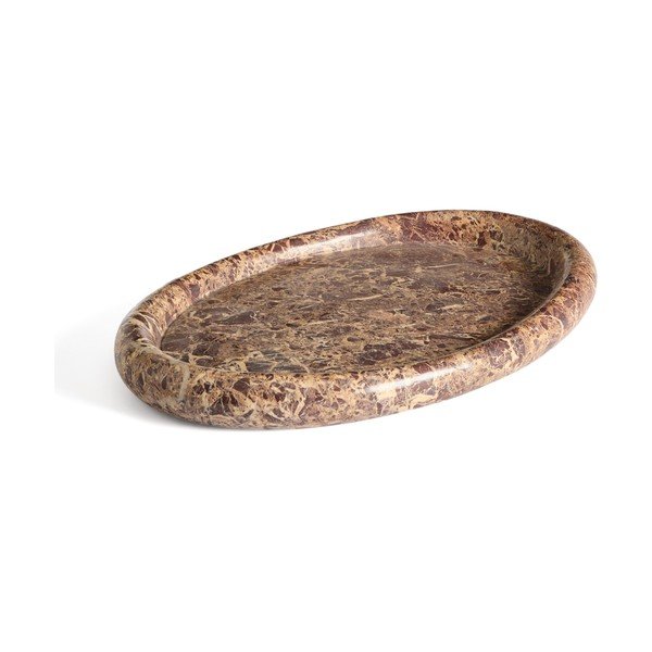 Márvány dekoratív tálca 28x43 cm Lenorel – Kave Home