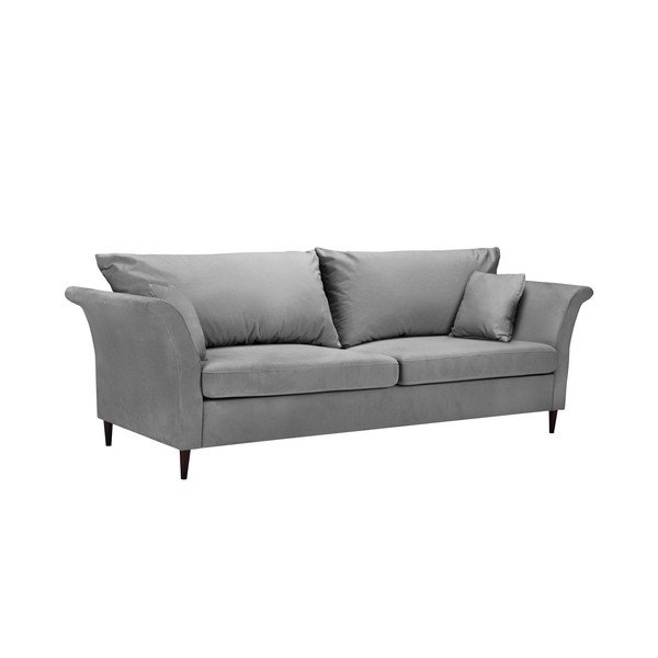 Pivoine világosszürke kinyitható kanapé tárolóhellyel - Mazzini Sofas-image-2