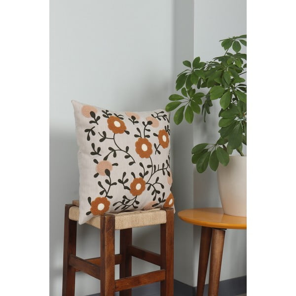 Len díszpárna 43x43 cm Fulya – Mioli Decor-image-2