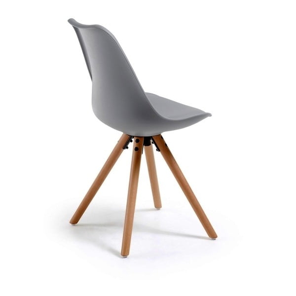 Lumos szürke szék, bükkfa lábakkal - loomi.design-image-1