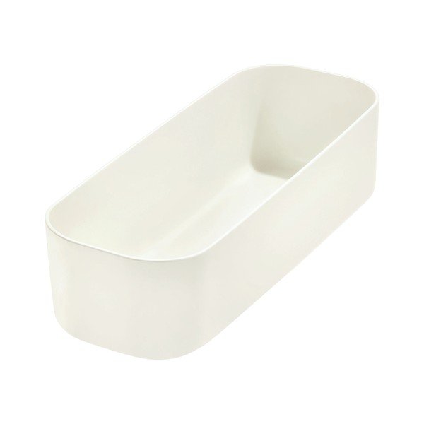 Eco fehér tárolódoboz, 9 x 27,5 cm - iDesign