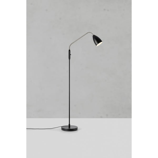 Fekete LED dimmelhető állólámpa fém búrával (magasság 140 cm) Patro – Markslöjd-image-2