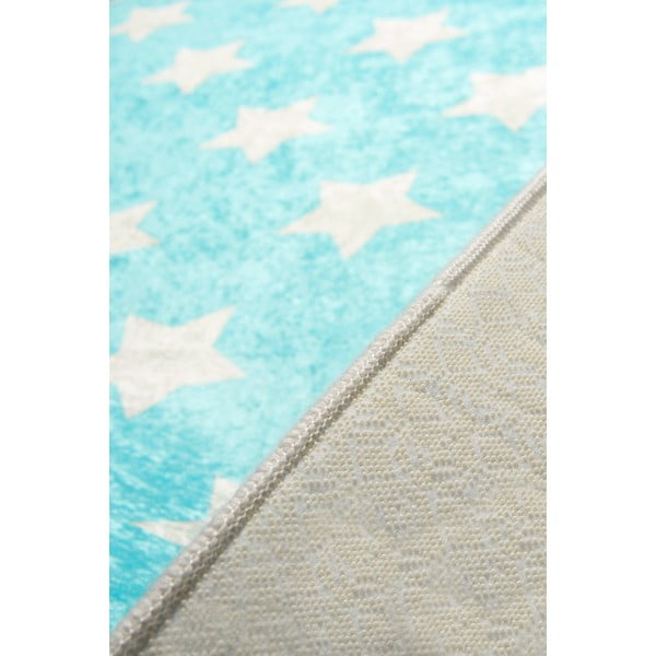 Universe kék csúszásgátlós gyerekszőnyeg, 140 x 190 cm - Chilai-image-1