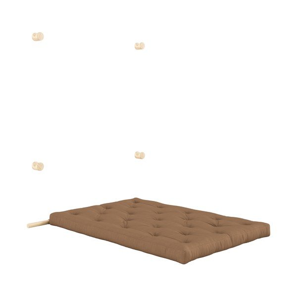 Barna kinyitható kanapé 135 cm Hooked – Karup Design-image-4