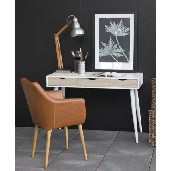 Neptun íróasztal, 110 x 50 cm - Actona-image-2