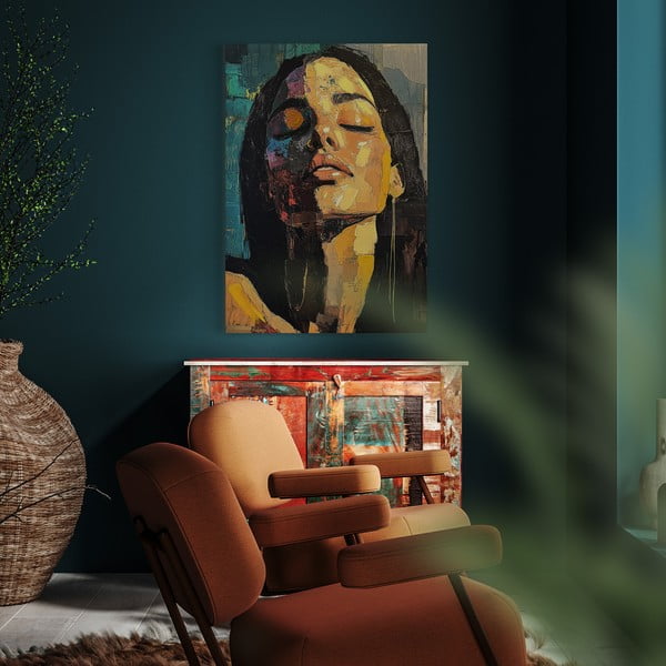 Kép kézzel festett részletekkel 70x100 cm Vivian – Styler-image-1