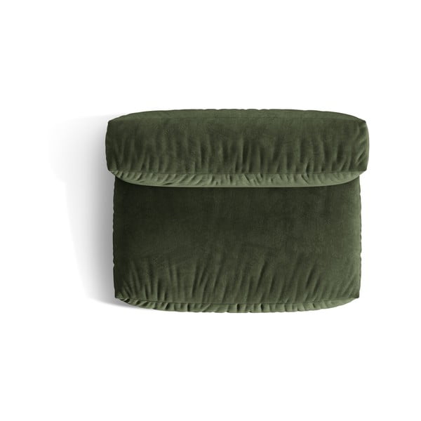 Zöld bársony kanapé modul (középső rész) Martina – Micadoni -image-3