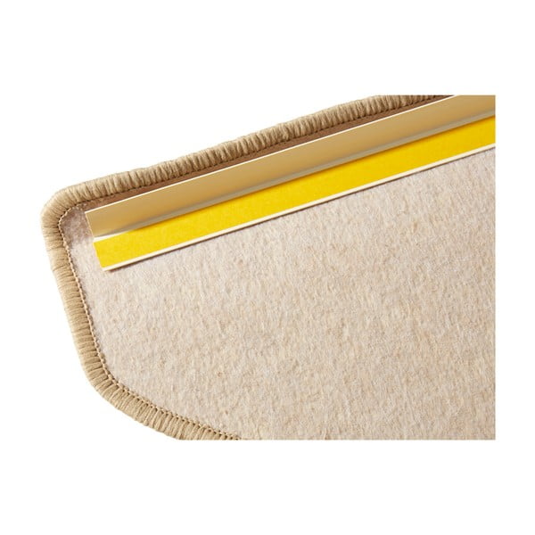 Fancy 15 db-os krémszínű lépcsőszőnyeg szett, 23 x 65 cm - Hanse Home-image-3