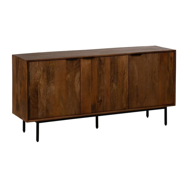 Barna mangófa komód 160x78x40 cm Sagara – Ixia