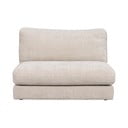 Krémszínű kanapé modul Duncan - Rowico