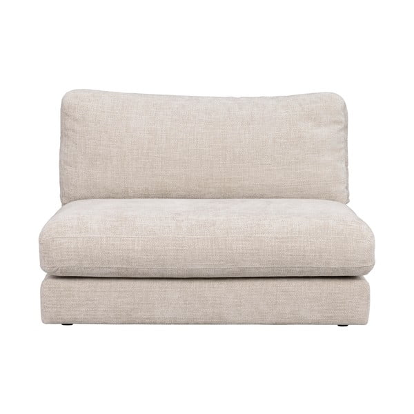 Krémszínű kanapé modul Duncan - Rowico