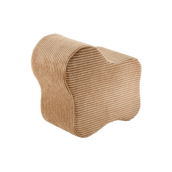 Barna kordbársony gyerek puff Cloud – Wigiwama-image-2