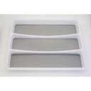 Szürke műanyag evőeszköztartó fiókba 41 x 33 cm - Addis