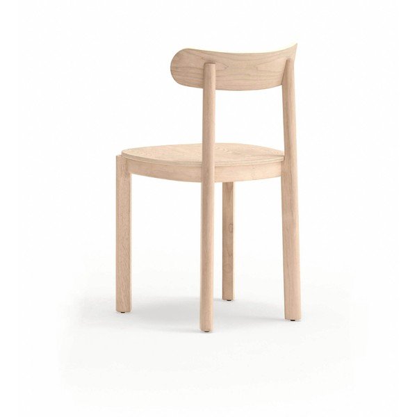 Natúr színű étkezőszék kőrisfa dekorral Nara – Teulat-image-4