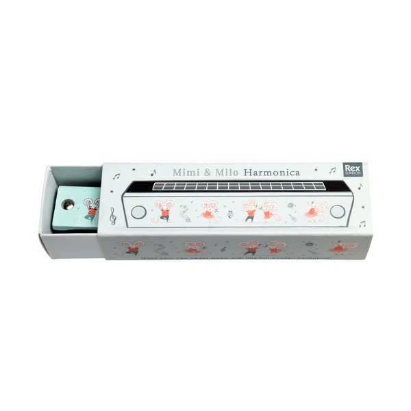 Játékhangszer Harmonica Mimi and Milo – Rex London-image-4
