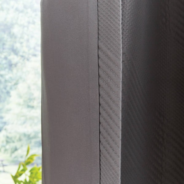 Szürke függöny készlet 2 db-os 229x168 cm Pinsonic - Catherine Lansfield-image-2