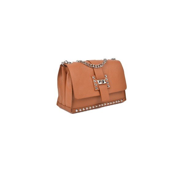 Lesselo konyakbarna bőr válltáska - Roberta M-image-1