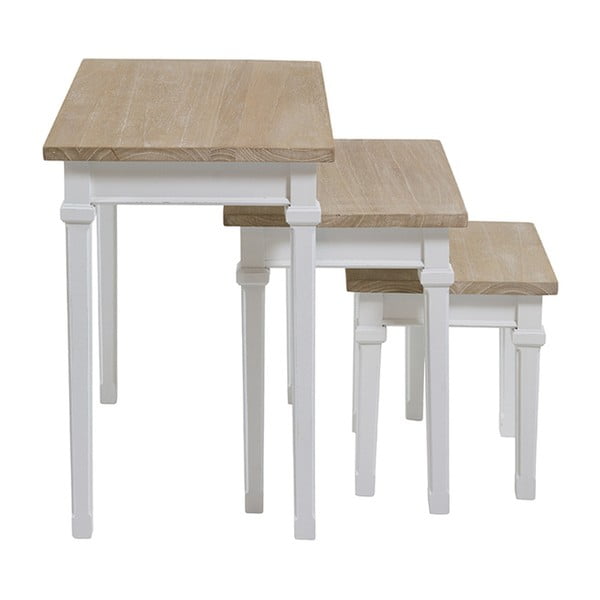 3 darab kisasztal császárfából - Santiago Pons