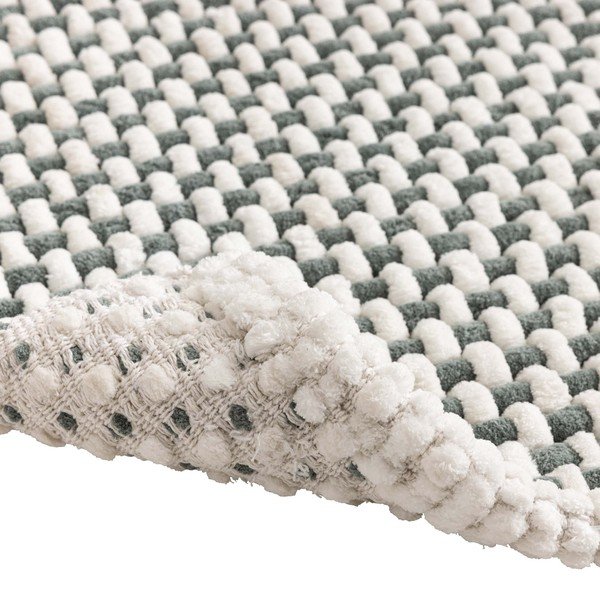 Zöld fürdőszobai kilépő 50x80 cm Rafael – douceur d'intérieur-image-2