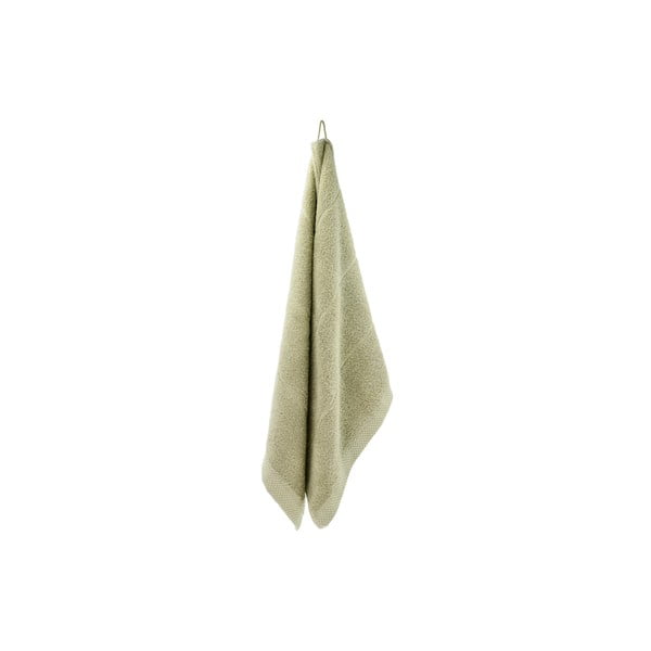 Világoszöld frottír pamut törölköző 50x100 cm Line – Södahl-image-3