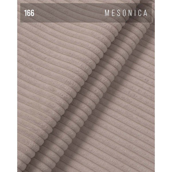 Bézs kordbársony kanapé 205 cm Fluvio – MESONICA-image-4