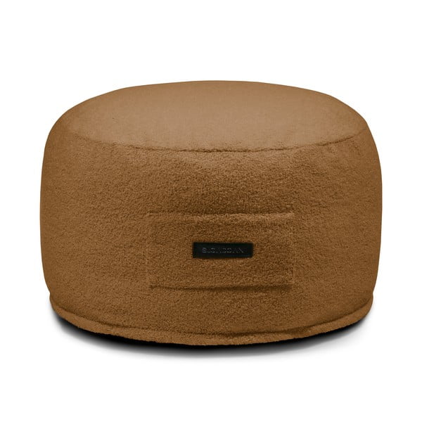 Barna buklé puff Om 60 – SLOWDOWN