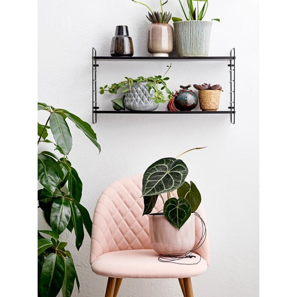 North fekete fém polc - Bloomingville-image-3