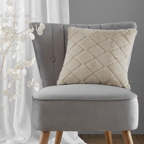 Mikroplüss díszpárna 43x43 cm Cosy Diamond – Catherine Lansfield-image-1