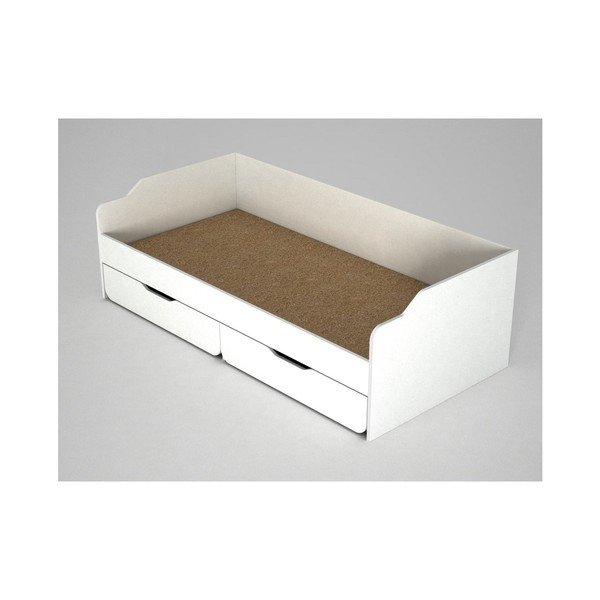 Young fehér egyszemélyes ágy-image-2