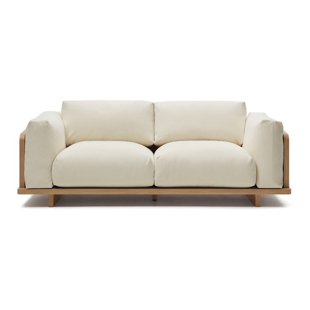 Bézs kanapé 225 cm Oaq  Kave Home