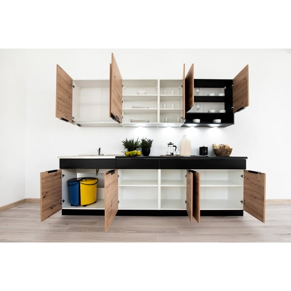 Egyenes konyhabútor munkalap nélkül (összeszerelés nélkül) 260 cm Kian – STOLKAR-image-4