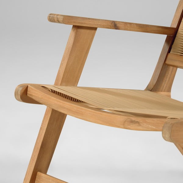 Geralda akácfa kerti fotel - Kave Home-image-1