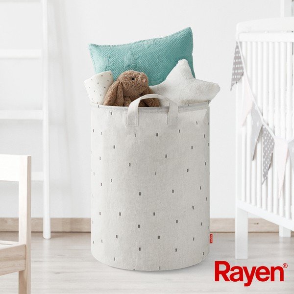 Textil szennyeskosár 70 l – Rayen-image-2